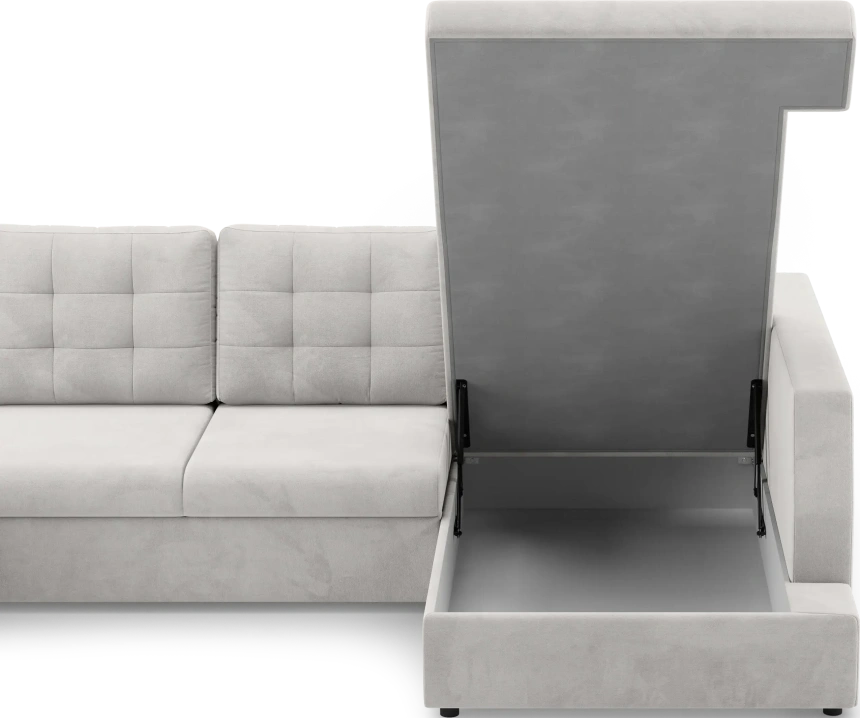 Диван П-образный Невада, модель 020, комплектация 5 правый, Omega 01 (бежевый)