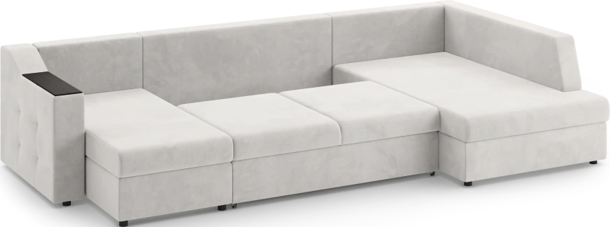 Диван П-образный Невада, модель 020, комплектация 5 правый, Omega 01 (бежевый)