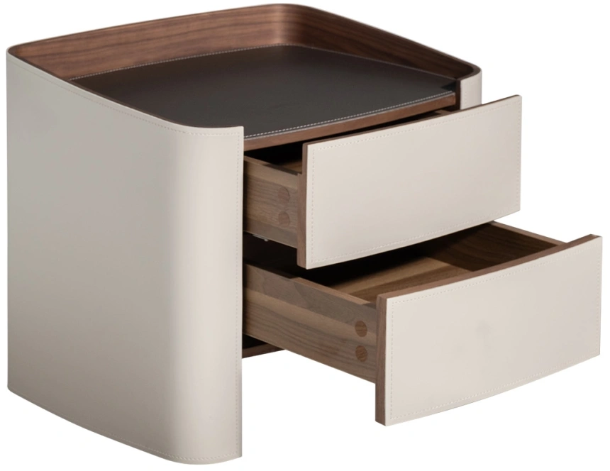 Тумба прикроватная 77IP-02000, с ящиками