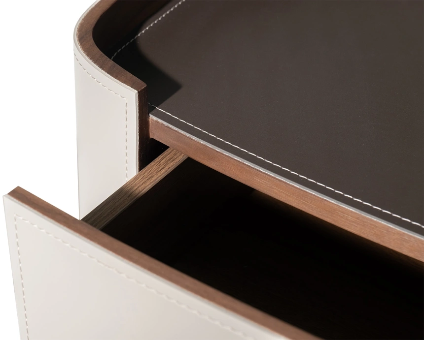 Тумба прикроватная 77IP-02000, с ящиками