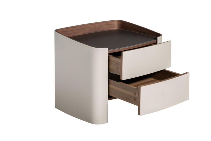 Тумба прикроватная 77IP-02000, с ящиками