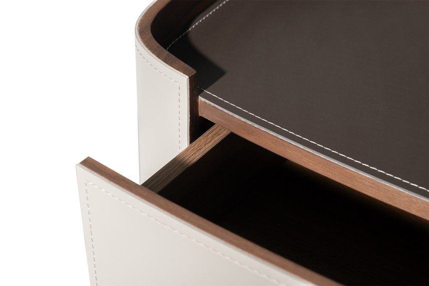 Тумба прикроватная 77IP-02000, с ящиками