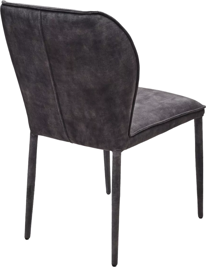 Стул Sondrio, мягкий, Grey Color-32, велюр, серый каркас в чулках