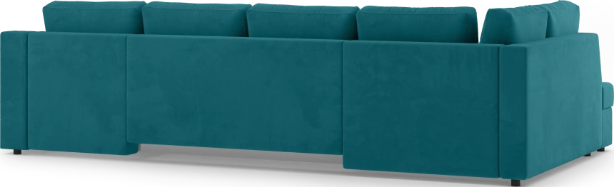 Диван П-образный Невада, модель 020, комплектация 5 правый, Omega 61  (зелёный)