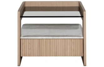 Тумба прикроватная 77IP-20100, с ящиком