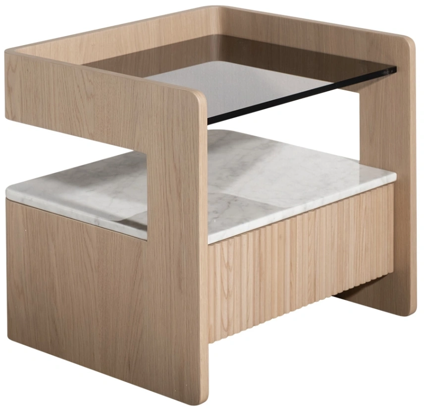 Тумба прикроватная 77IP-20100, с ящиком