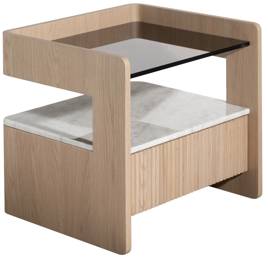 Тумба прикроватная 77IP-20100, с ящиком