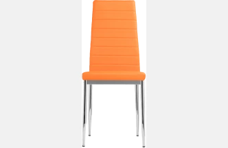Стул DC2-001, на металлокаркасе, orange