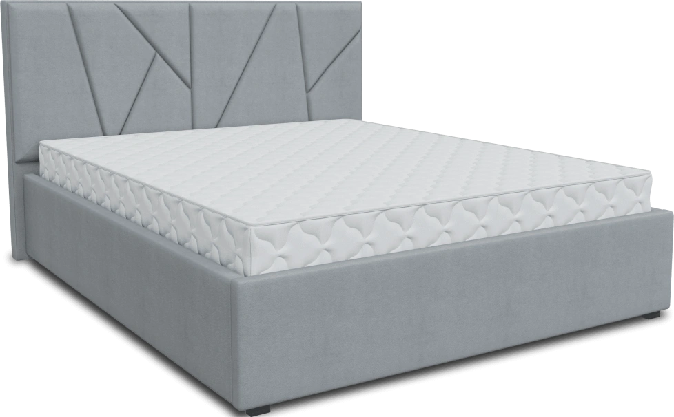 Кровать Рица 1, мягкая, двуспальная, 180x200, Levis 08