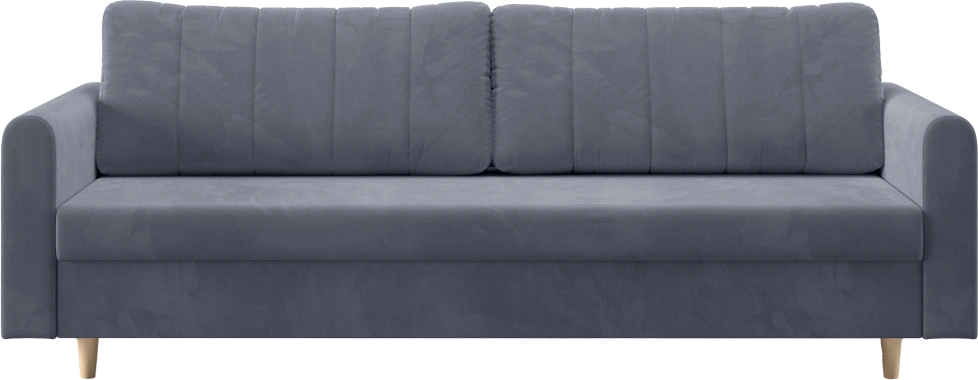 Диван прямой Ситено, модель 056, Velutto 32 (темно-серый)