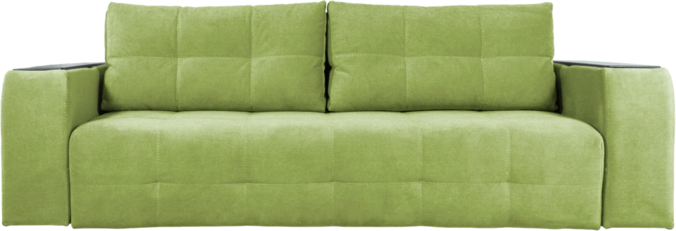 Диван прямой Бали 4, Tenerife nefrit, декор Венге