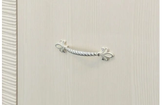 Шкаф однодверный Элана, 58.5x41x208.5, распашной с полками, бодега белая