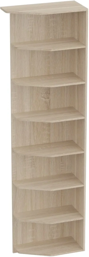Стеллаж Элана, открытый, дуб сонома