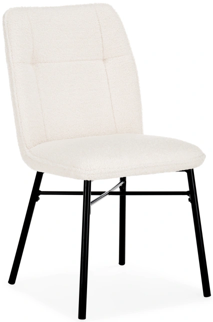 Стул Denis, мягкий, beige / black