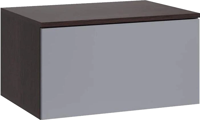 Шкаф навесной Роут 1, венге / графит софт