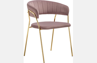 Стул Kamelia 1, light purple /gold