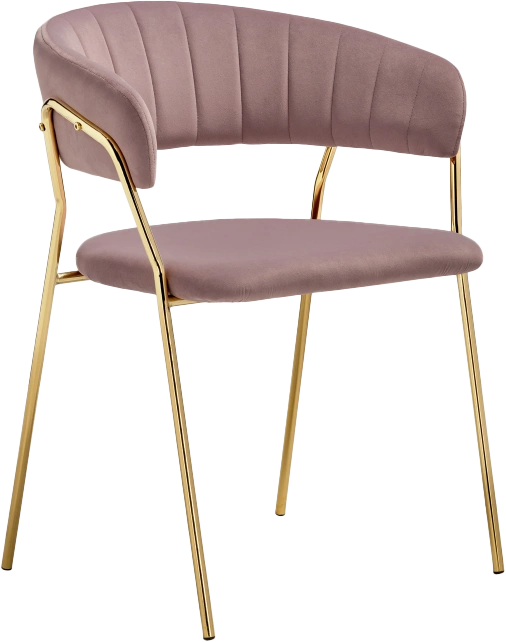Стул Kamelia 1, light purple /gold