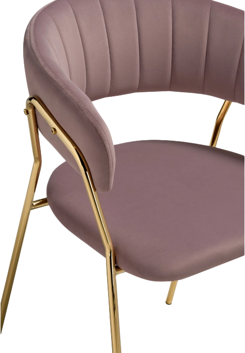 Стул Kamelia 1, light purple /gold