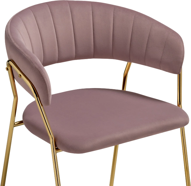 Стул Kamelia 1, light purple /gold