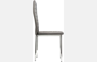 Стул DC2-001, на металлокаркасе, grey