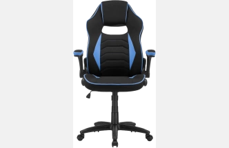 Игровое кресло Plast 1, light blue / black