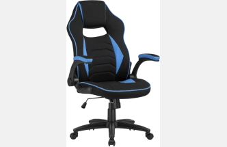 Игровое кресло Plast 1, light blue / black