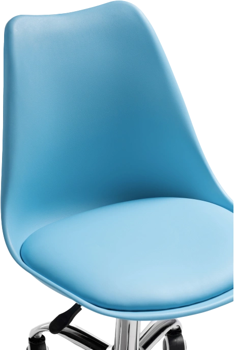 Компьютерное кресло Kolin, без подлокотников, blue
