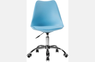 Компьютерное кресло Kolin, без подлокотников, blue