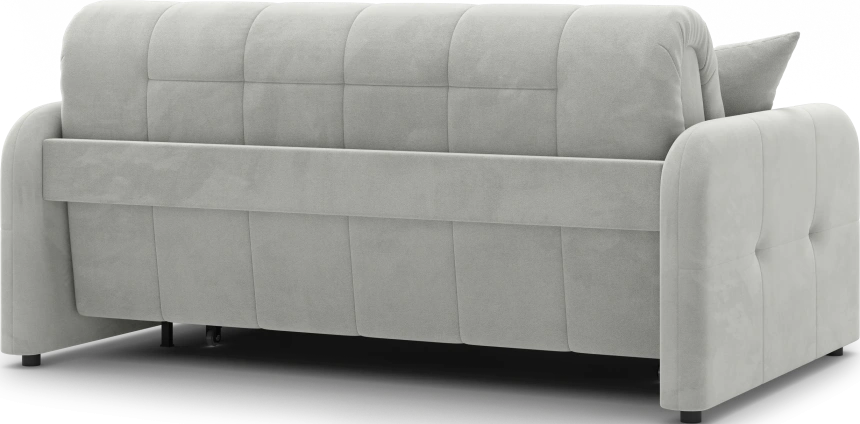 Диван прямой Гаспар 160, модель 045, Happy 900 (светло-серый)