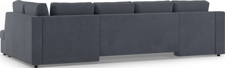 Диван П-образный Невада, модель 020, комплектация 5 правый, Omega 32 (темно-серый)