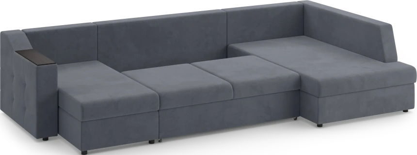 Диван П-образный Невада, модель 020, комплектация 5 правый, Omega 32 (темно-серый)