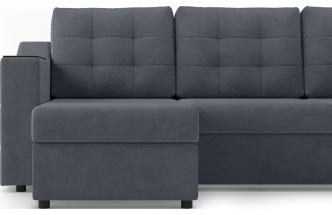 Диван П-образный Невада, модель 020, комплектация 5 правый, Omega 32 (темно-серый)