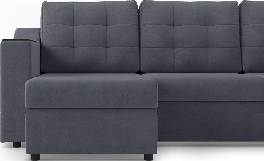 Диван П-образный Невада, модель 020, комплектация 5 правый, Omega 32 (темно-серый)