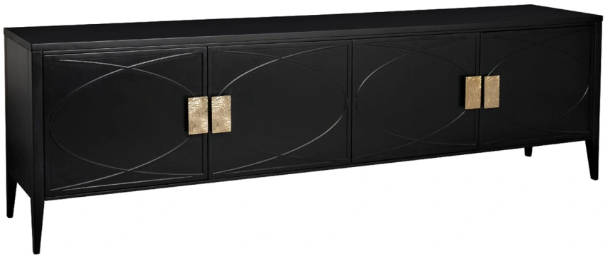 Тумба под TV 151SV-00005, черная