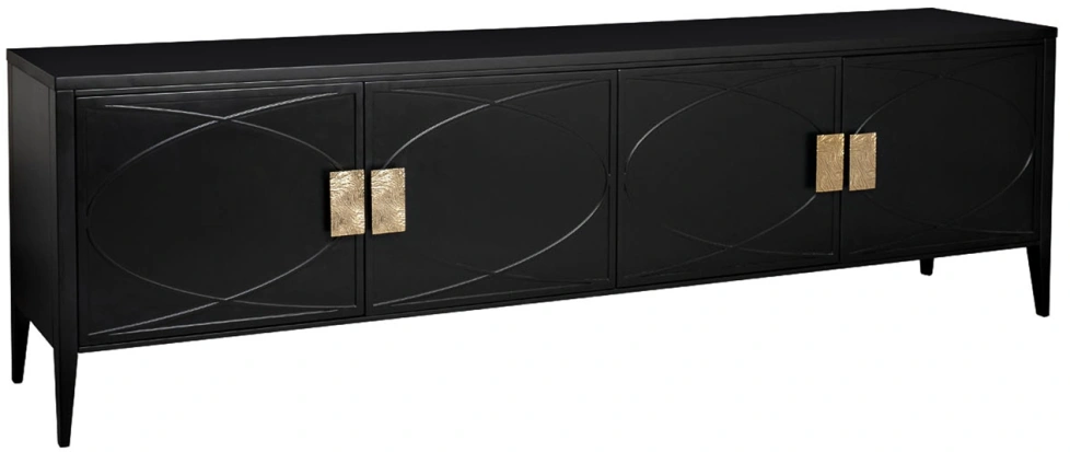 Тумба под TV 151SV-00005, черная