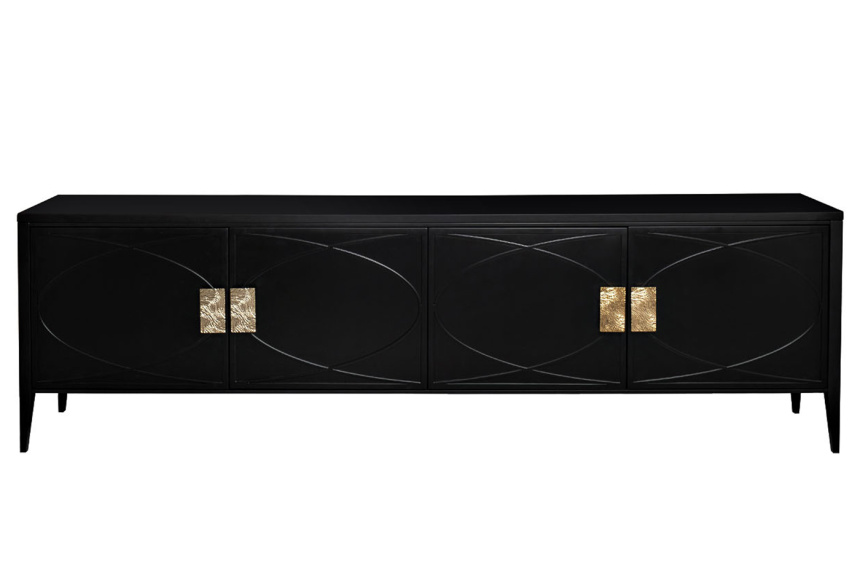 Тумба под TV 151SV-00005, черная