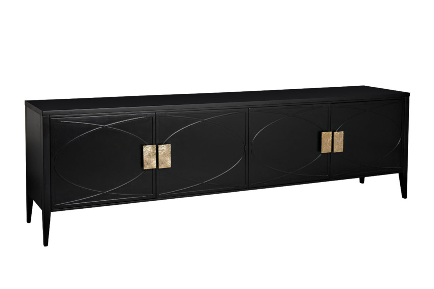 Тумба под TV 151SV-00005, черная