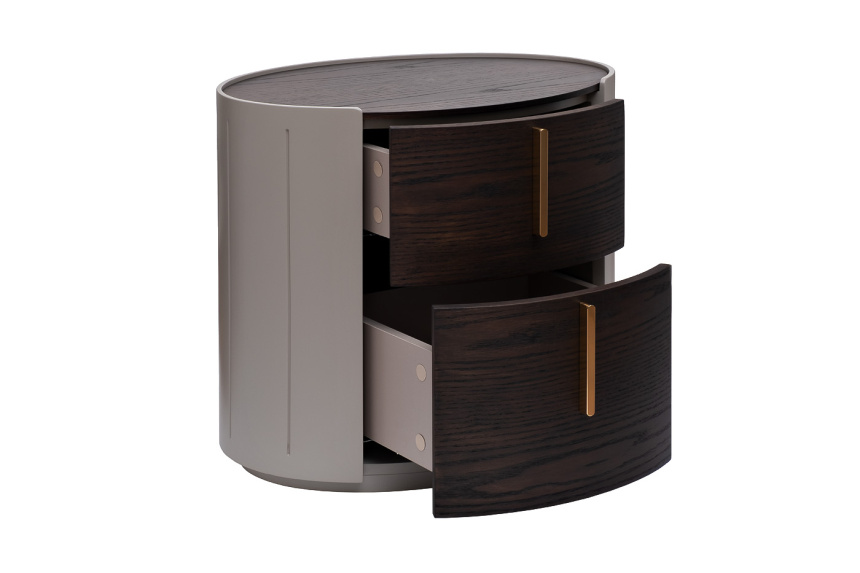 Тумба прикроватная 77IP-30200, с ящиками