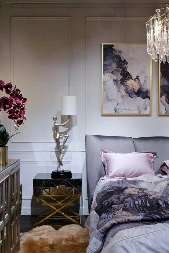 Тумба прикроватная KFG090, с ящиком