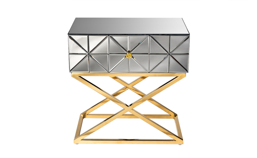 Тумба прикроватная KFG090, с ящиком