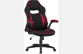 Игровое кресло Plast 1, red / black