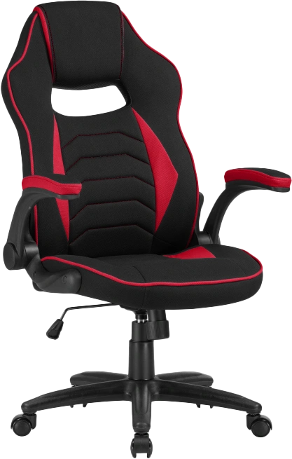 Игровое кресло Plast 1, red / black