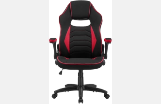 Игровое кресло Plast 1, red / black