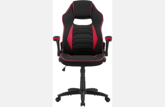 Игровое кресло Plast 1, red / black