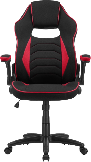 Игровое кресло Plast 1, red / black