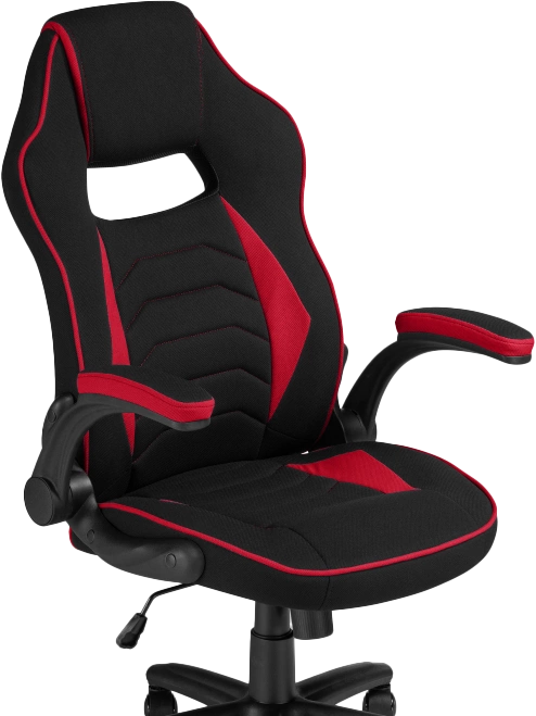 Игровое кресло Plast 1, red / black