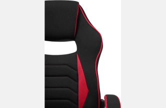 Игровое кресло Plast 1, red / black