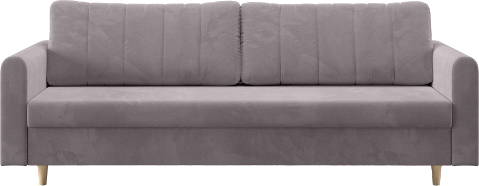 Диван прямой Ситено, модель 056, Velutto 08 (серый)