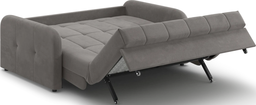 Диван прямой Гаспар 160, модель 045, Happy 927 (серый)