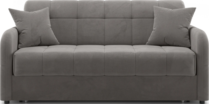 Диван прямой Гаспар 160, модель 045, Happy 927 (серый)